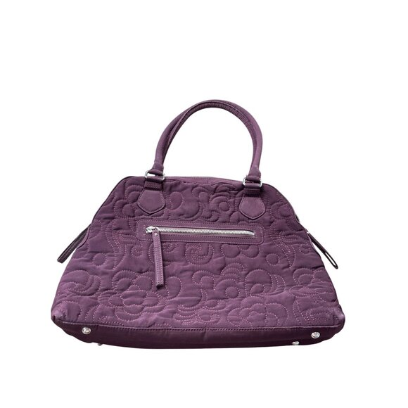 Vera Bradley Womens Purple Quilted Medium Shoulder handbag medium SKU 8577 - Picture 13 of 16